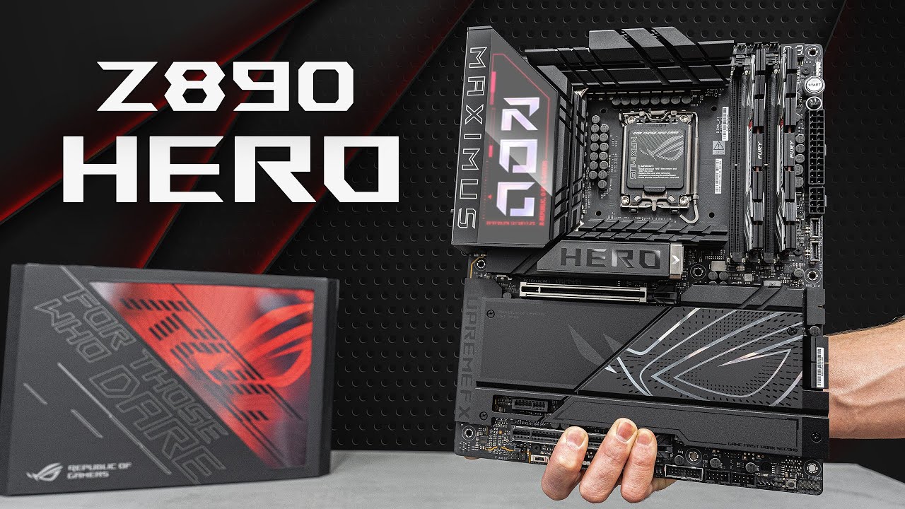 ROG MAXIMUS Z890 HERO - First look!