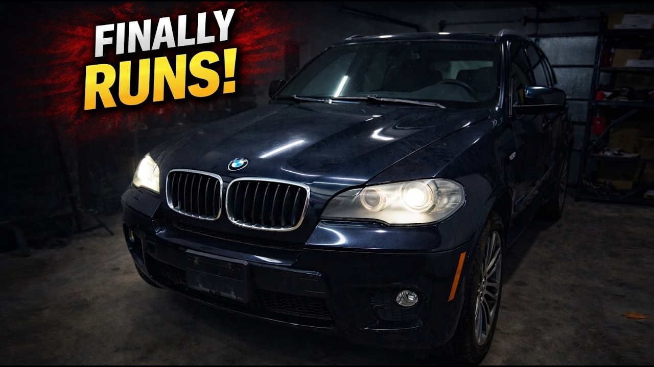 I Finally Started My $2k BMW X5 After a Full Engine Rebuild (N55)