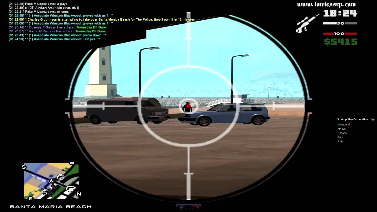 [SAMP] Typical day in LawlessRP [Getting banned]