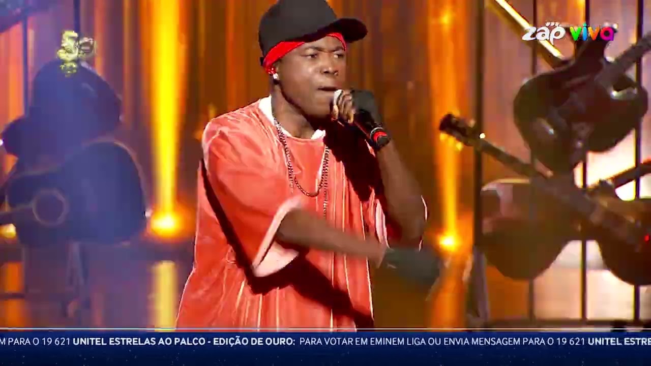 EMINEM DE ANGOLA NO PALCO DAS ESTRELAS