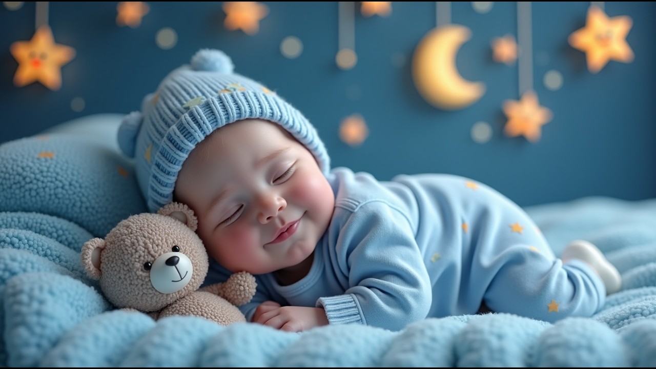Sleep Instantly & Overcome Insomnia 🎶 Baby Sleep Music with Mozart & Brahms Lullabies