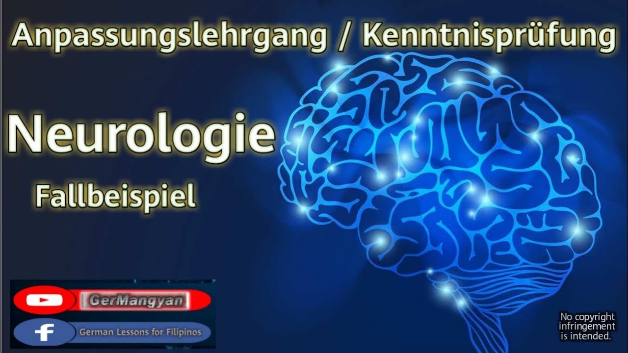 Prüfungssituation für Anerkennung - Neurologie (Taglish) | GerMangyan