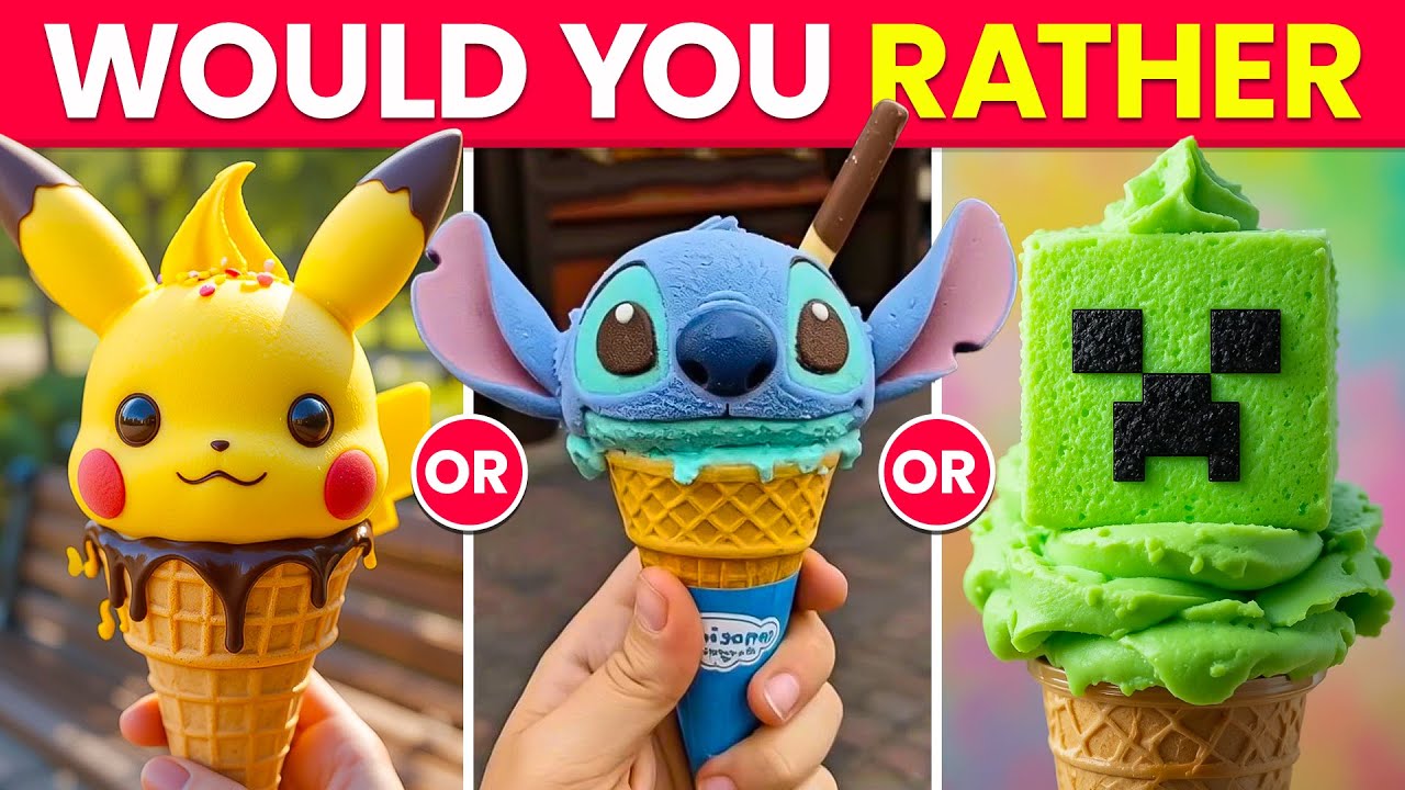 Что бы вы предпочли...? Выпуск «Мороженое и сладости» 🍦🍫🍩 Время викторины