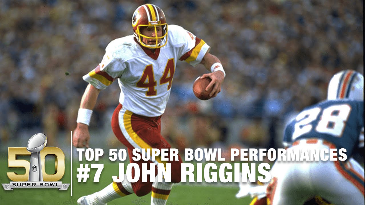 #7: John Riggins' Super Bowl XVII Highlights I Top 50 SB Performances