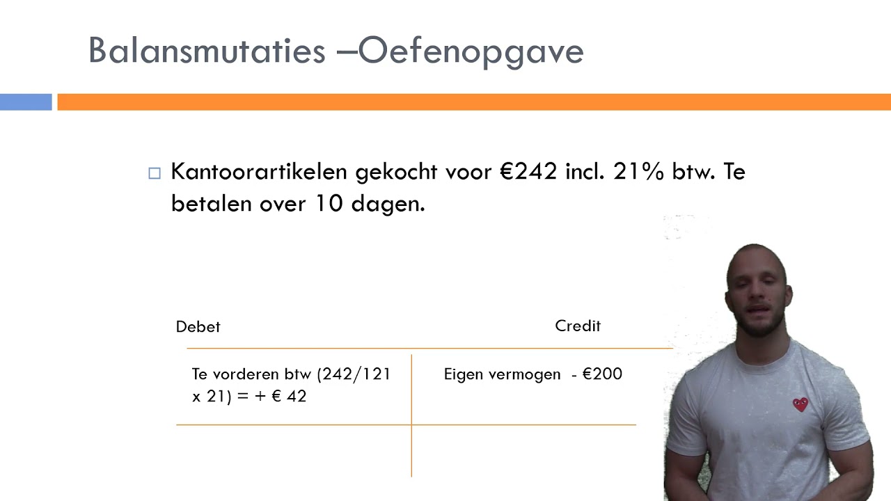Bedrijfseconomie - vwo - bedrijf starten - hoofdstuk 2 - balansmutaties & eigen vermogen