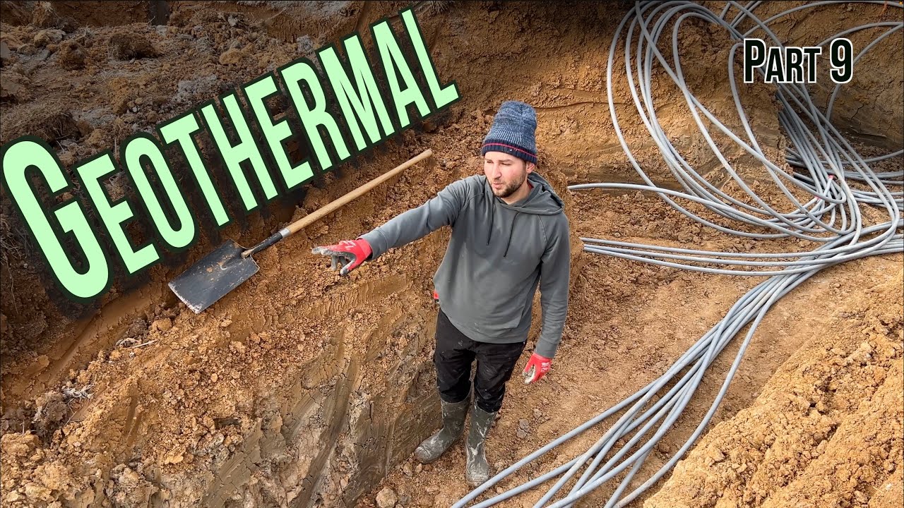 Installing Geothermal - Start to Finish | Dream House Build PT 9