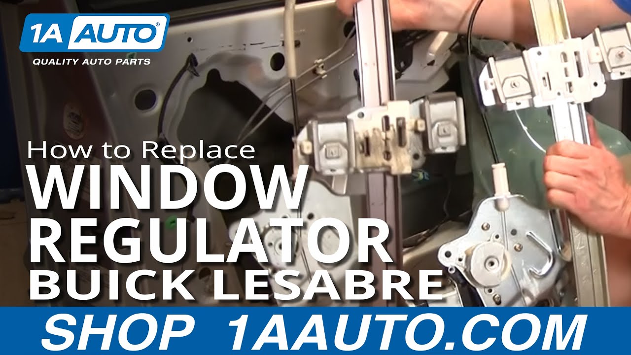 Как заменить стеклоподъемник Buick LeSabre 00-05