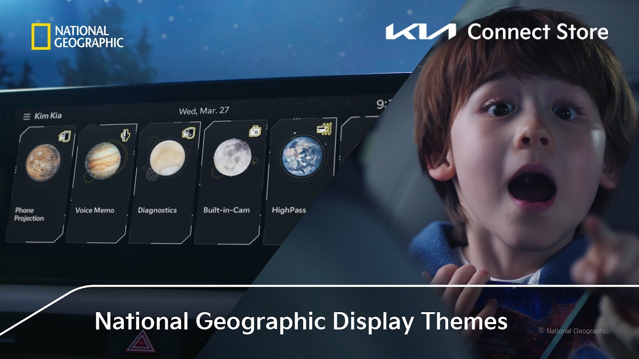 Kia Connect Store | National Geographic Display Themes