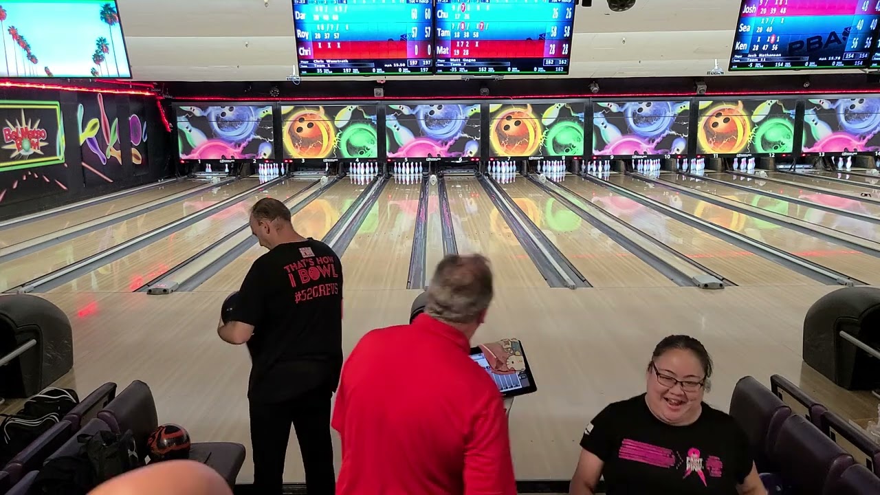 golobic scratch trios league at Bel Mateo Bowl August 22, 2023 Ebonite gamebreaker 2