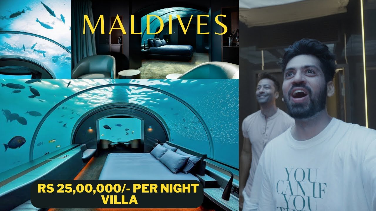 WORLD'S FIRST UNDERWATER RESIDENCE  || THE MURAKA || CONRAD - MALDIVES