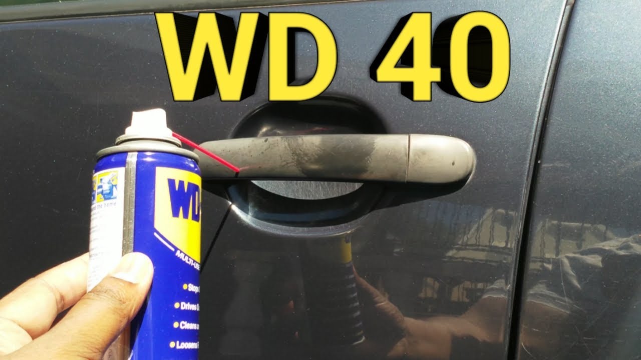 КАК ИСПРАВИТЬ - Восстановить черную отделку с помощью WD-40