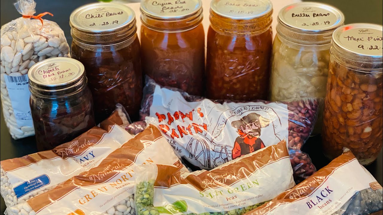 Canning Dried Beans ~ What You Need To Know ~ How To Can Beans ~ Pressure Canning