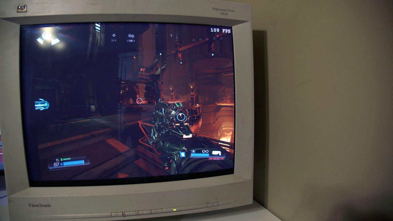 1440P 120 Гц! Разгон моего ЭЛТ-монитора