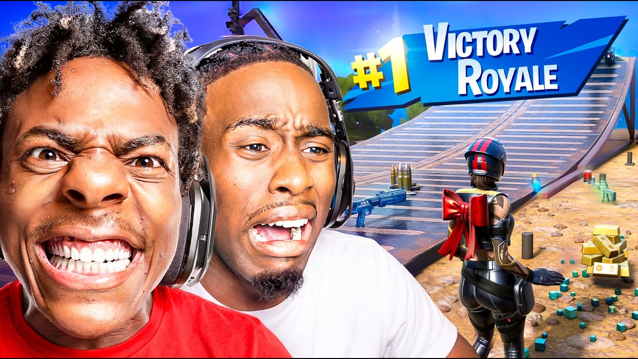 Видео заканчивается, когда Speed и Kai побеждают в Fortnite!