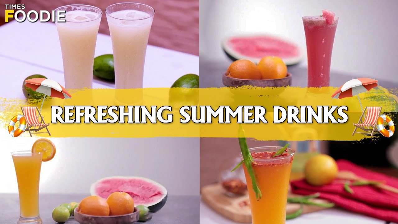 4 Summer Refreshing Drinks-Hydrating fruit juice | Fat Loss Drink Recipe