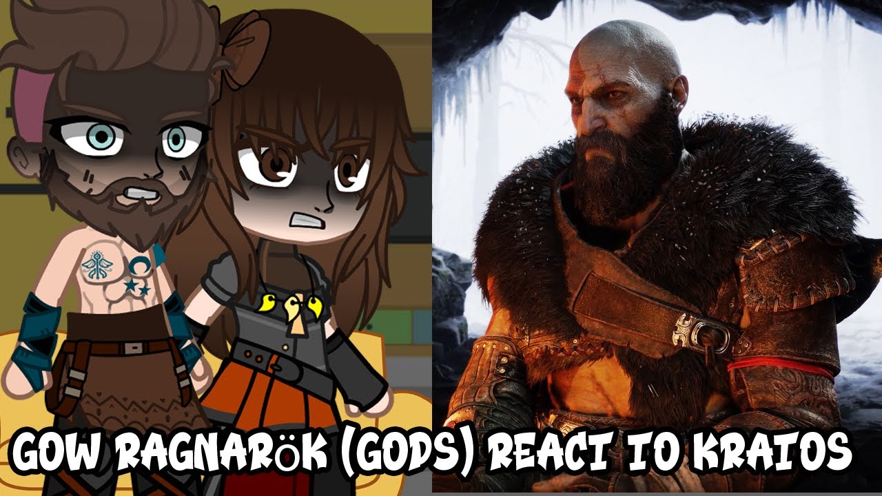 GOW Рагнарек (Боги) реагируют на Кратоса, часть 15 | ГОУ Рагнарёк | Гача реагирует