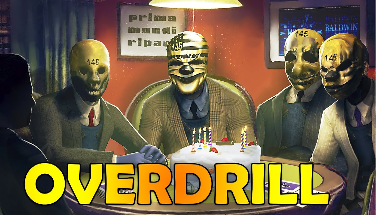 Прохождение PAYDAY: THE HEIST - Главный секрет первого пейдея - овердрилл