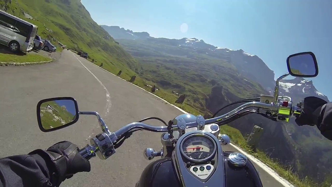 Kawasaki VN 900 - Klausenpass - Teil 3