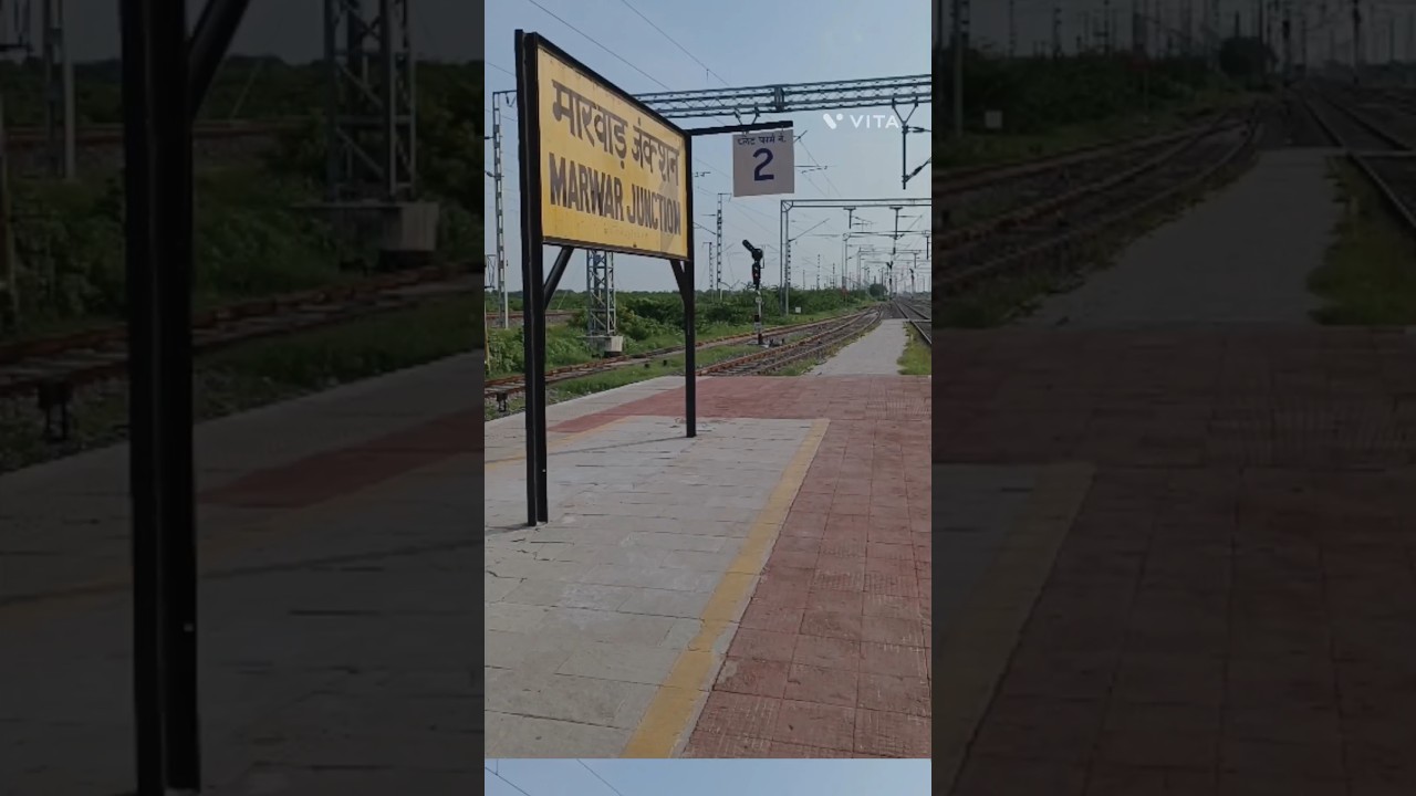 marwar junction ka aisa nazara nhi dekha hoga 