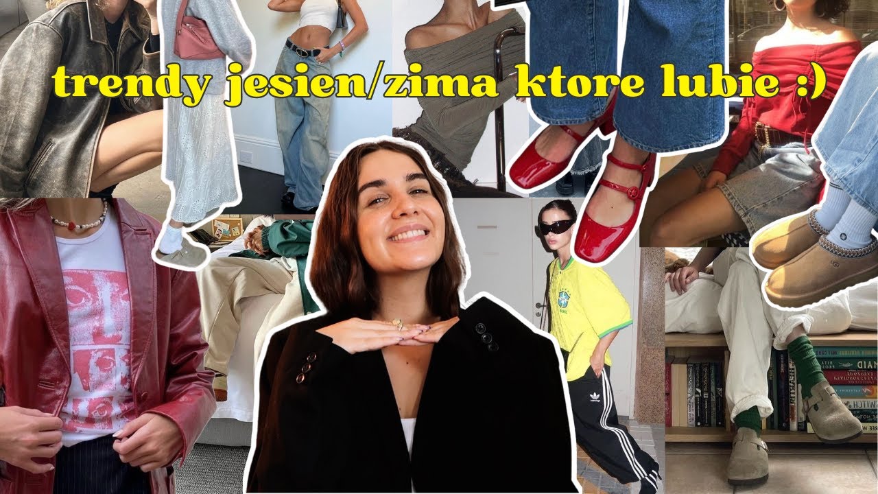 Trendy modowe na jesień zimę 2023/24 które lubię :)