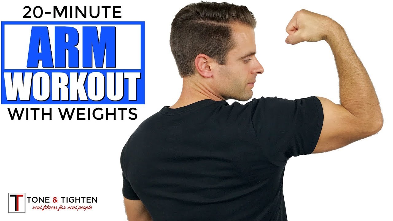 20 Minute Arm Workout With Weights