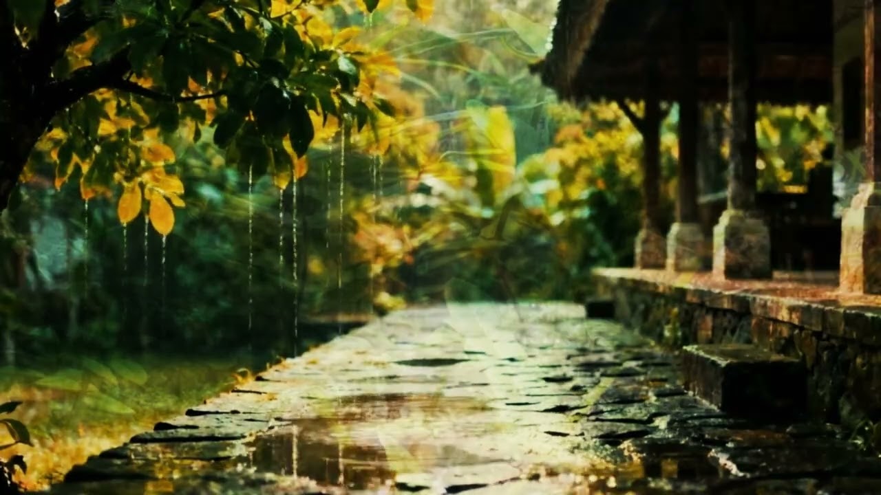 Soft Rain Sounds for a Good Night's Sleep | ASMR Rain Sounds at Night