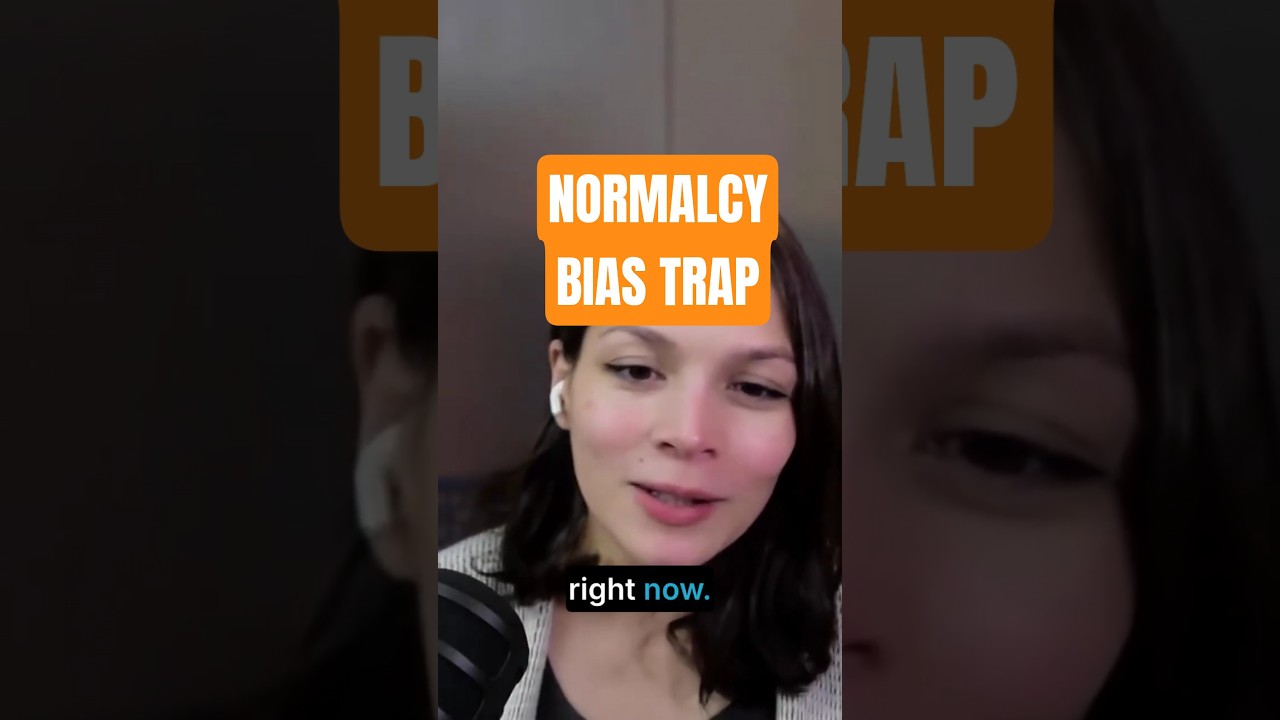 Normalcy Bias - The Hidden Trap in UX Design #UXLeadership #BehavioralDesign #uxstrategy