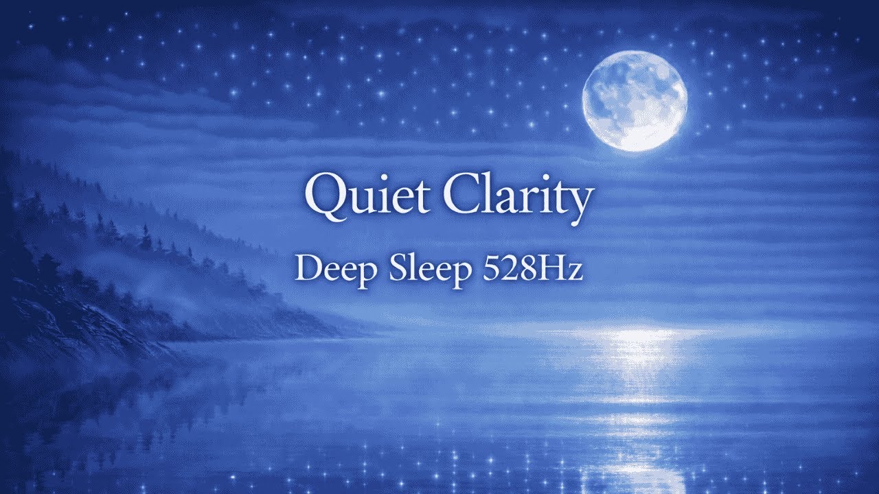 Quiet Clarity for Sleep ｜ Deep Sleep 528HzClaridad Tranquila para Dormir ｜ Sueño Profundo 528Hz