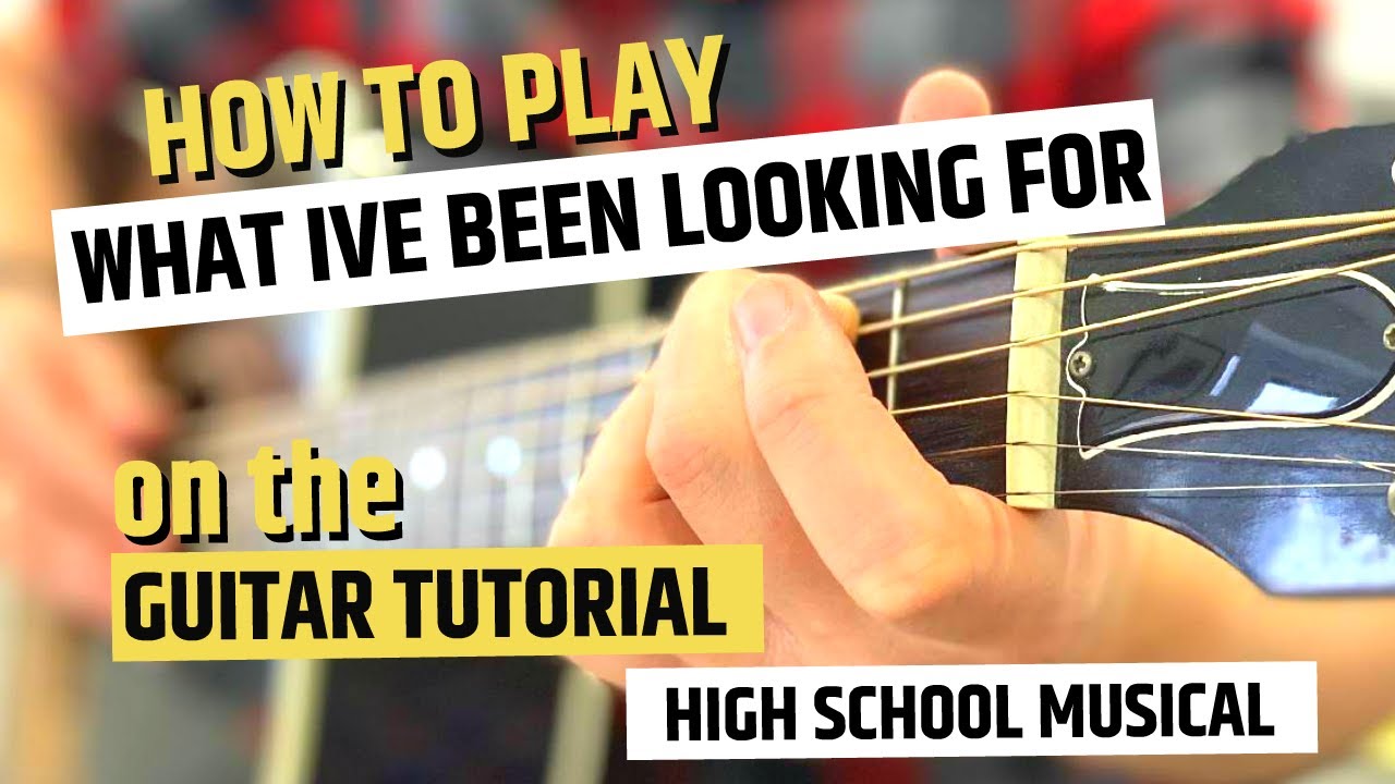 То, что я искал: Учебник по игре на гитаре и акустический кавер // Кавер на High School Music
