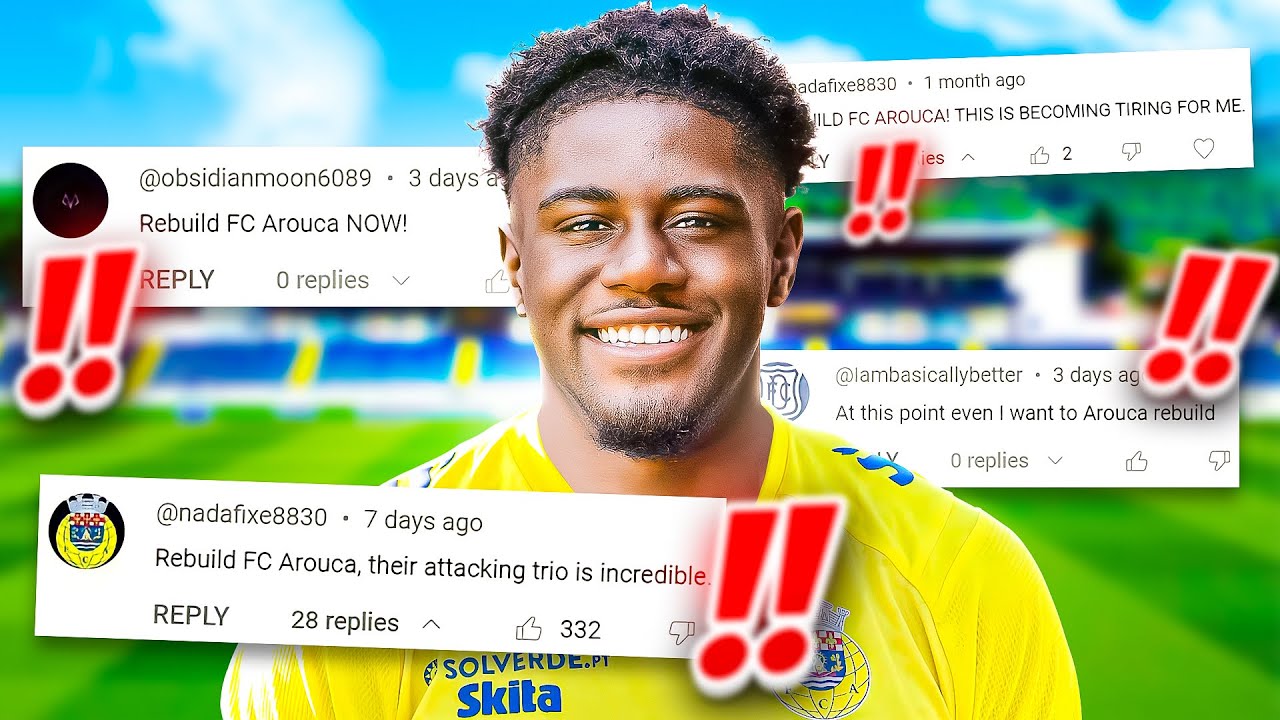I Rebuild FC AROUCA Because You Forced Me To 😂