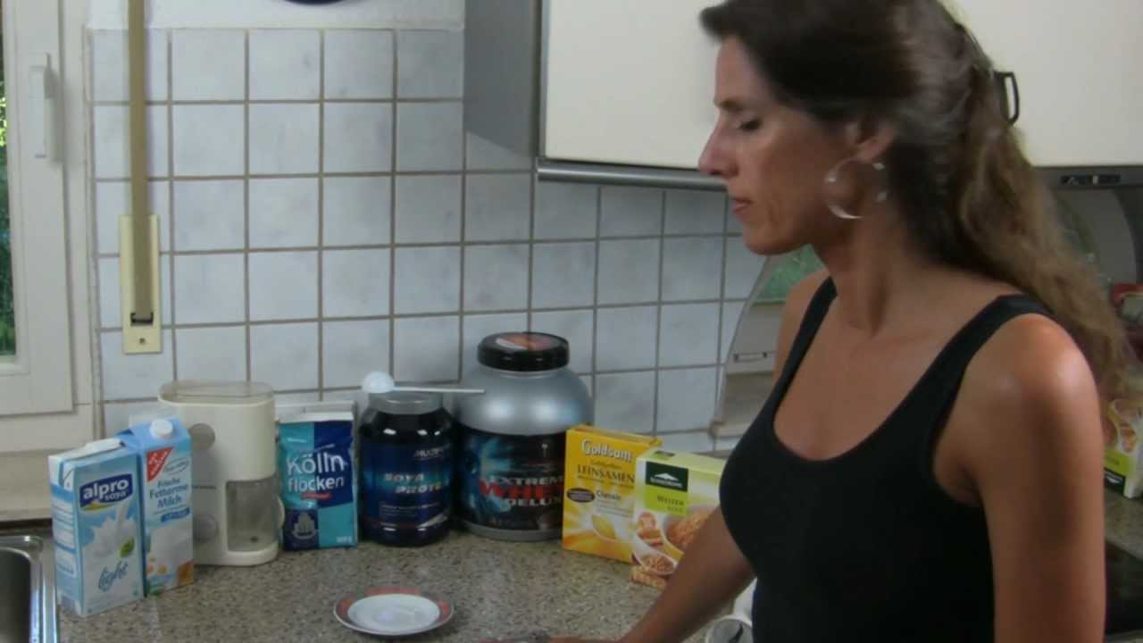 Ersatzmahlzeit - Fitness-Shake - Zwischenmahlzeit - Soja-/Molkeprotein - Hafermehl
