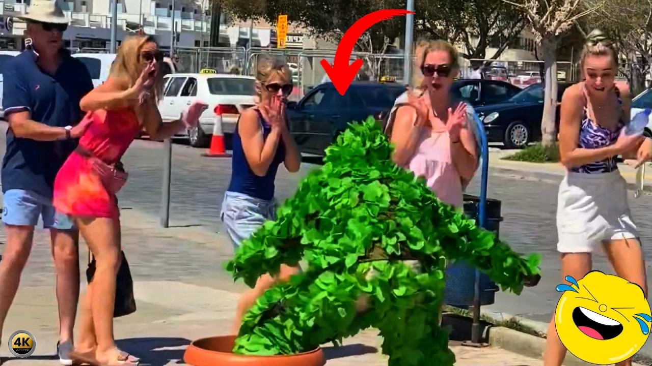 They Freaked Out BIG TIME! 😂🌲  Bushman Prank