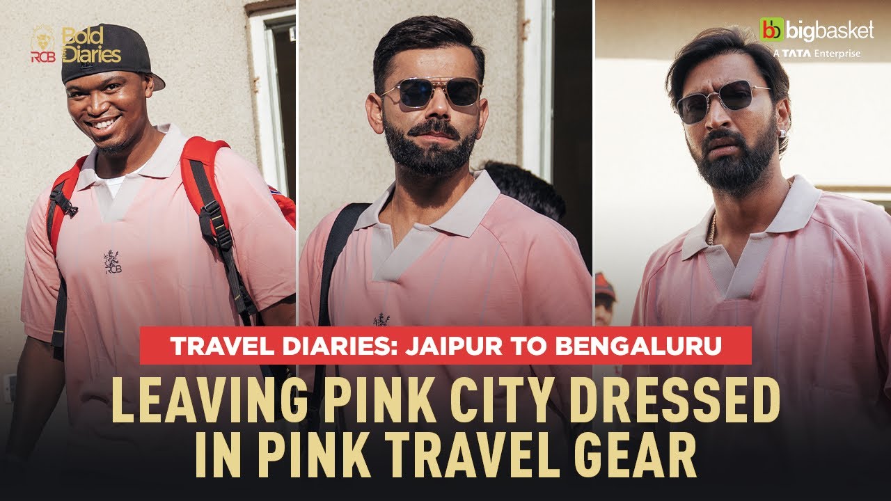 Jaipur to Namma Bengaluru: Travel Day | IPL 2025 | RCB Bold Diaries