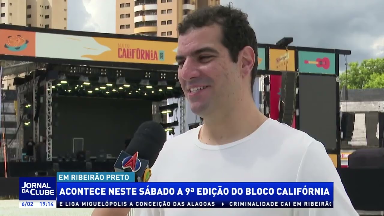Acontece neste sábado a 9ª edição do Bloco Califórnia - Jornal da Clube 2ª Edição (06/02/26)