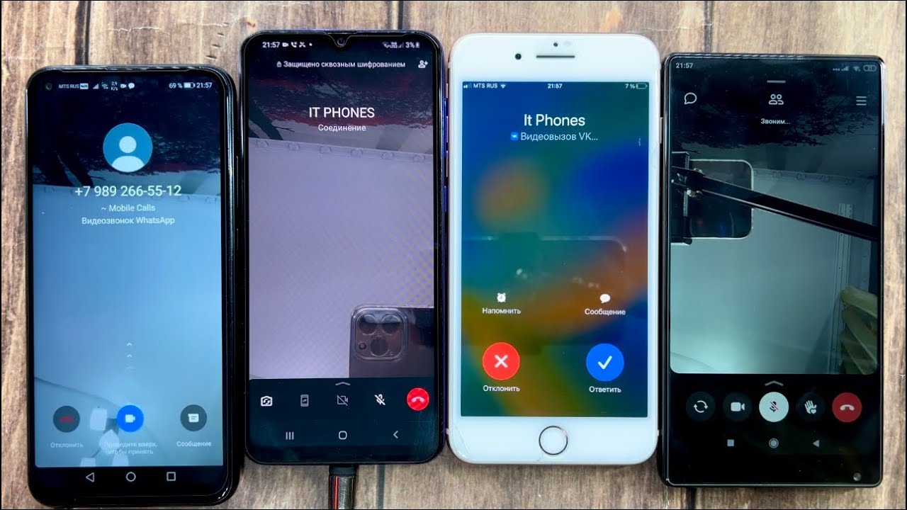 WhatsApp And Snapchat Calls, Fake, Real Calls HUAWEI P40, Galaxy A30s, IPhone 8 Plus, XIAOMI MIX