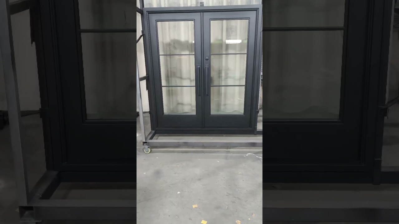 The Artistry Behind Elite Custom Door’s Wrought Iron French Doors  