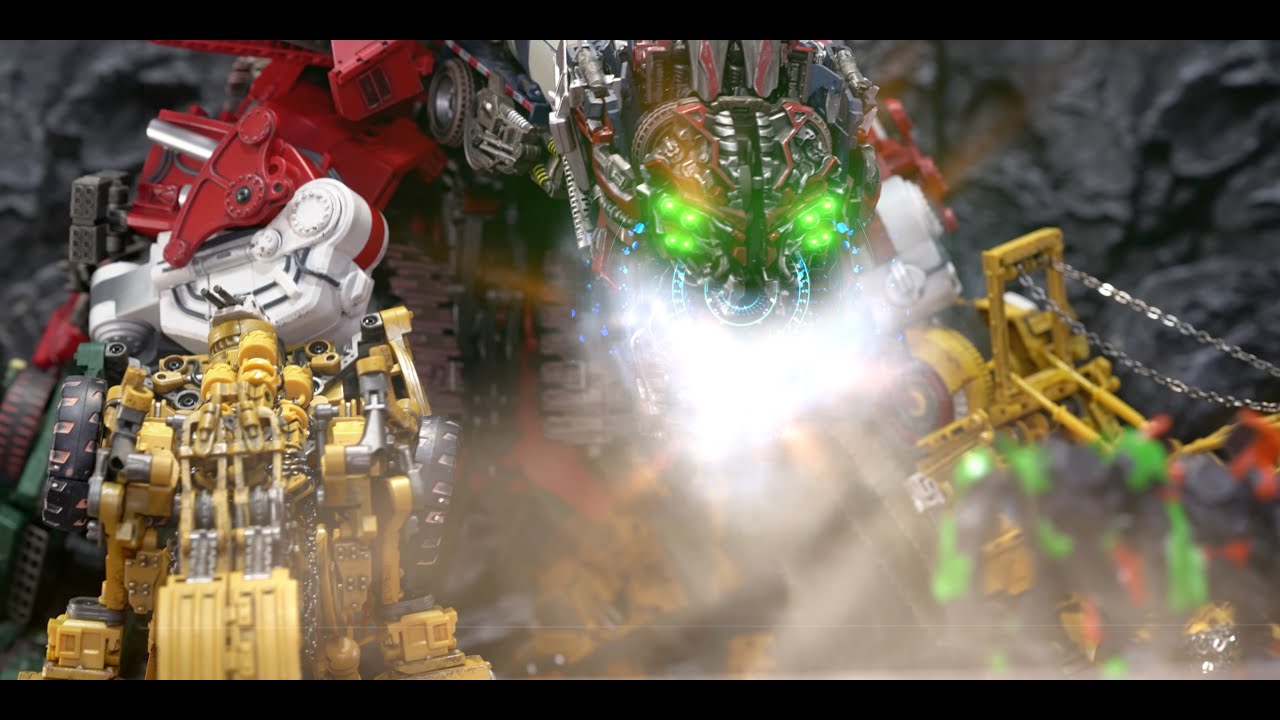 Use stop-motion to reduction Transformers 2 Devastator DS