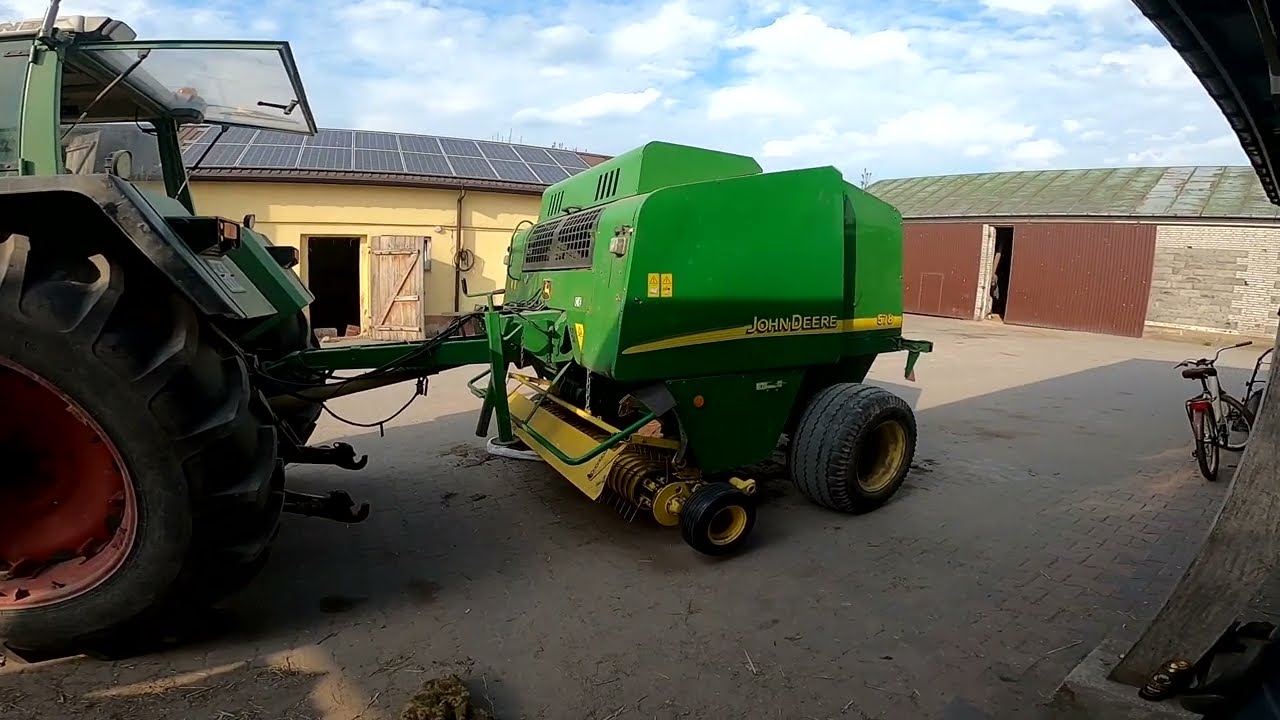 Prasa John Deere 578 (Krótkie omówienie cz.1)