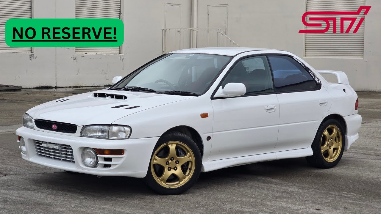 JDM DREAM CAR: 1998 Subaru WRX STI Version 4 (Cars & Bids Auction)