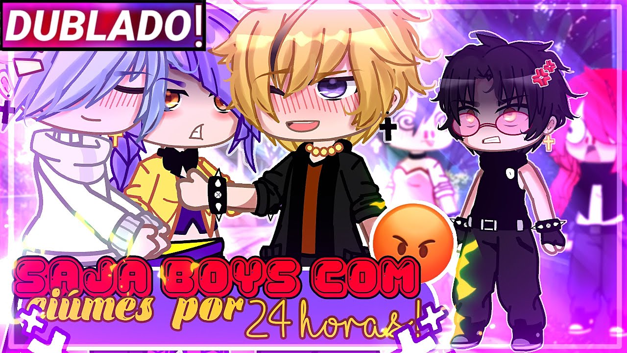 || Sajas Boys Com Ciúmes Das Huntrix || Gacha Club [Dublado]