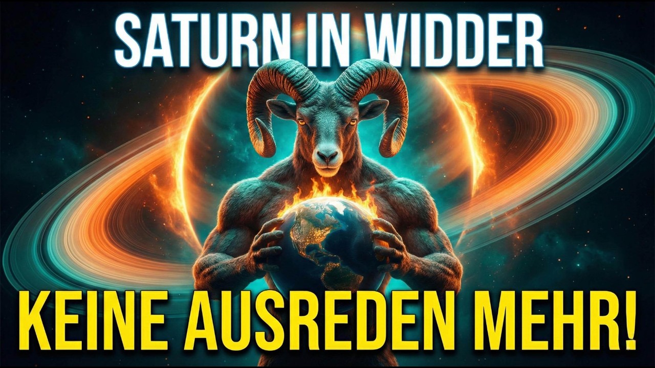 SATURN IM WIDDER 2026: Das ändert sich jetzt für DICH! (ab 14.02.2026)