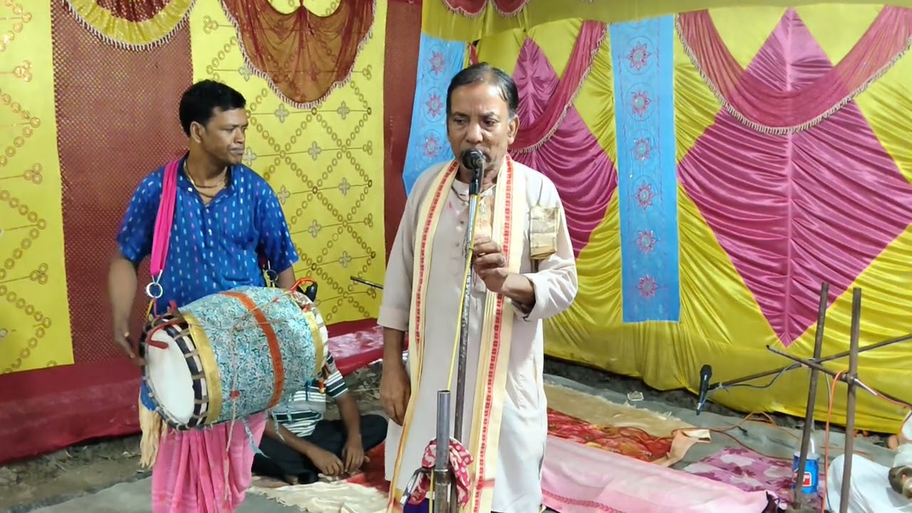 ডিঙ্গা বরন পালা শিল্পী দূর্যোধন হালদার