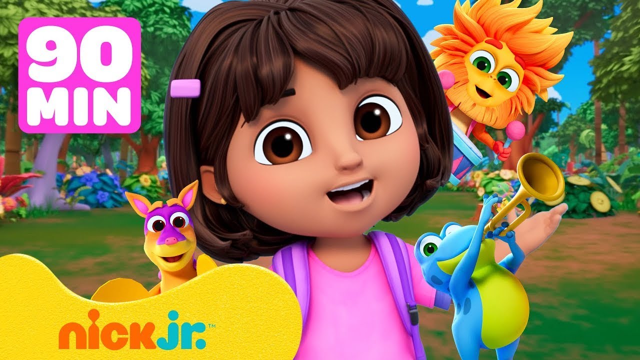 Dora | o melhor da 1ª temporada com Raposo e Botas #3 💗 90 min | Nick Jr. em Português