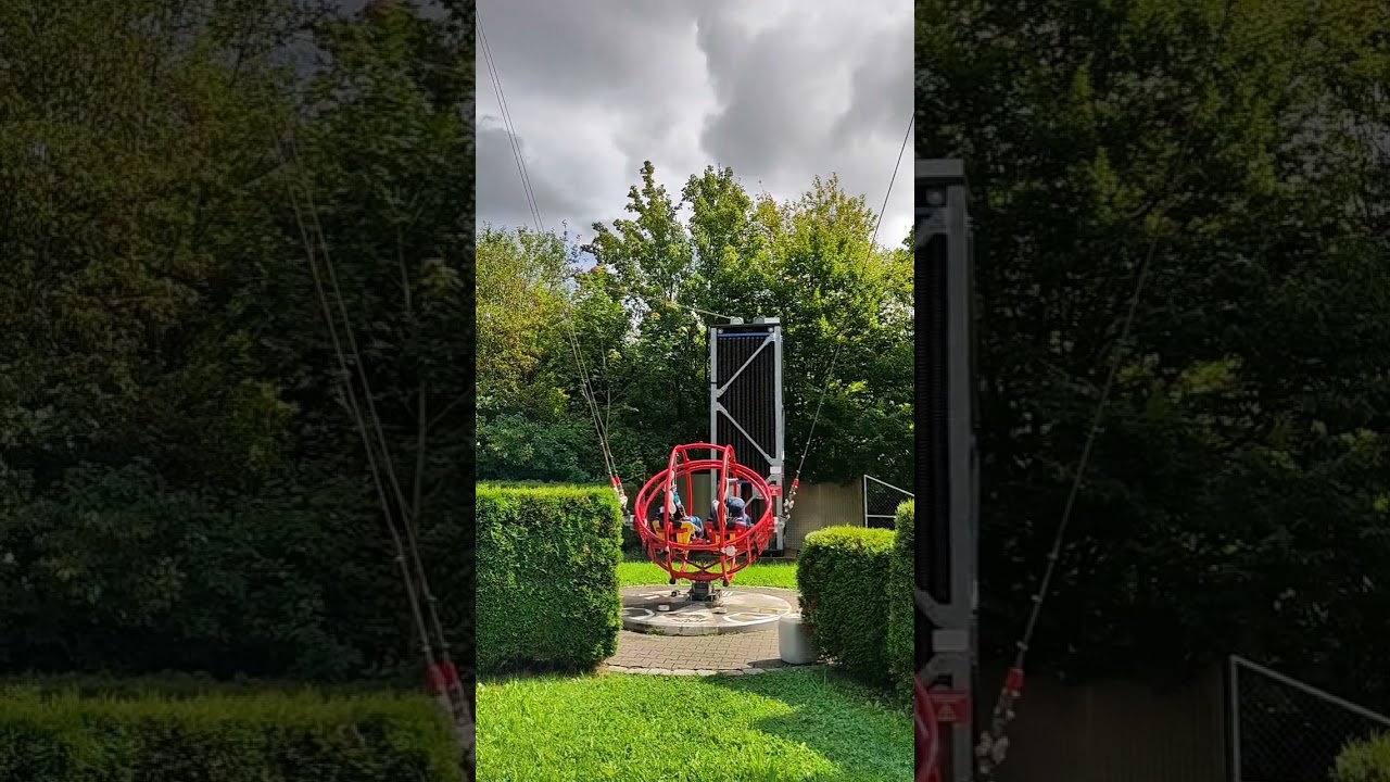 Skyline Park Sky shot Bungee Kugel 2022 Kirmes #themepark #freizeitpark #skylinepark #amusementpark