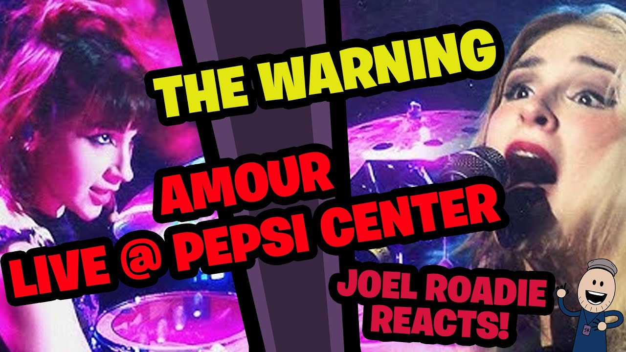 The Warning - Amour (Live from Pepsi Center CDMX) - Roadie Reacts