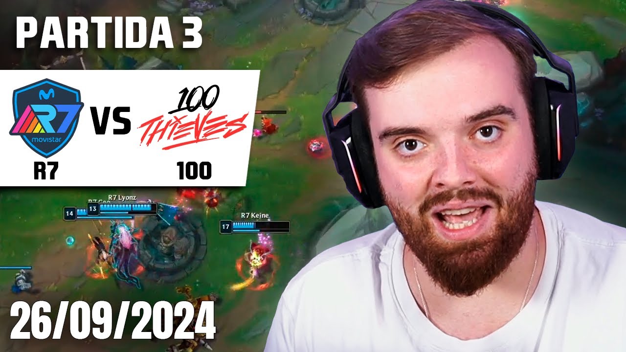 MOVISTAR R7 VS 100THIEVES | PARTIDA 3 | LATAM HACIENDO HISTORIA | CUALQUIERA PUEDE GANAR | D&Iacute;A 2