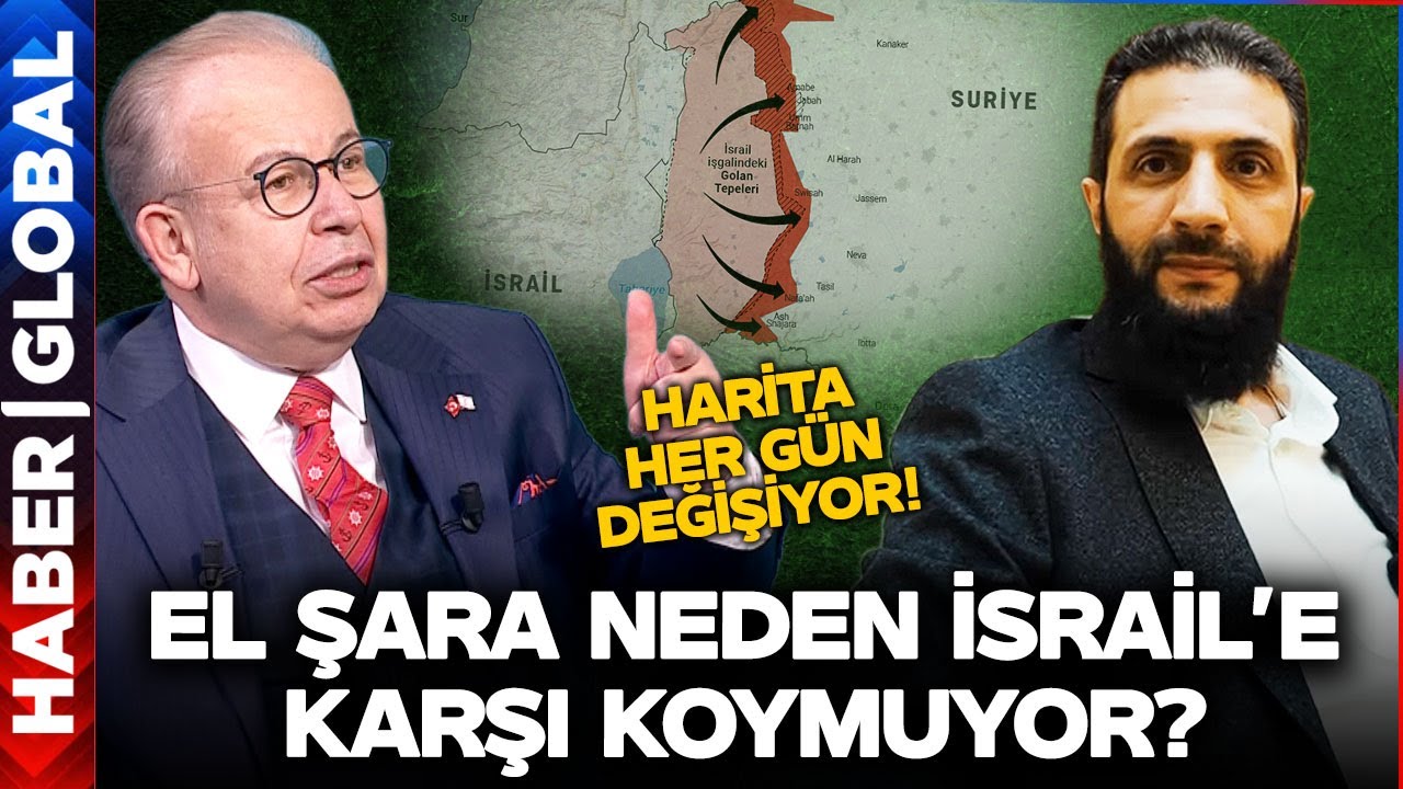 El Şara İsrail'e Karşı Suriye'yi Savunabilecek Mi? Cihat Yaycı İsrail'in İşgalini Haritada Anlattı