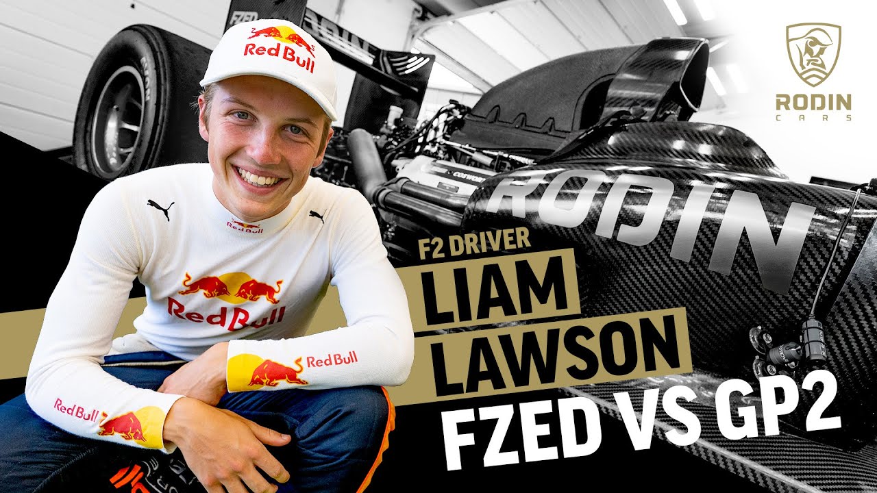 F2 Red Bull Driver, Liam Lawson: Rodin FZED vs GP2