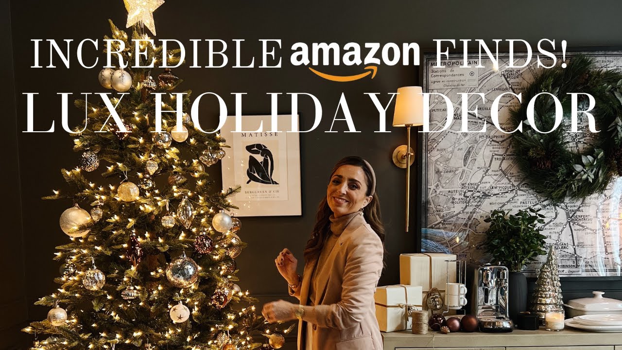 INCREDIBLE AMAZON HOLIDAY FINDS! DECOR+ ENTERTAINING + GIFT IDEAS!