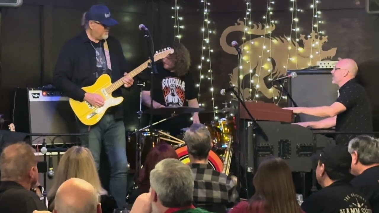 Greg Koch live in Pasadena California 2025, presented by Cadillac Zack ￼